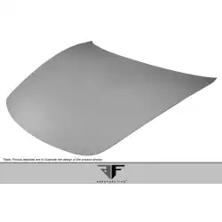 2015-2017 Porsche 911 GT3 RS AF-1 Hood (GFK) - 1 Piece (S) image - 3