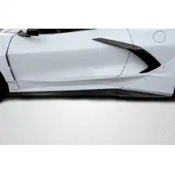 2020-2025 Chevrolet Corvette C8 Gran Veloce Wide Body Side Skirt Rocker Panel Splitters - 2 Pieces image - 11