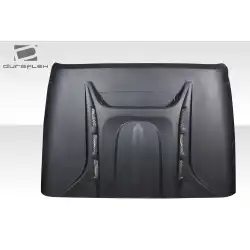 2007-2018 Jeep Wrangler JK Avenge Vented Hood - 1 Piece image - 6