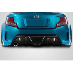 2014-2016 Scion tC Carbon Creations Boss Rear Diffuser - 1 Piece image - 1