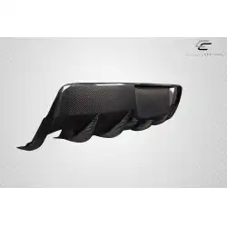 2004-2009 Mazda Mazdaspeed 3 Corkscrew Rear Diffuser - 1 Piece image - 8