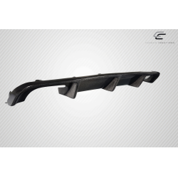 2014-2018 BMW X5M F85 X6M F86 Carbon Creations Rover Rear Diffuser - 1 Piece image - 4