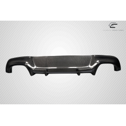 2010-2016 Hyundai Genesis Coupe Carbon Creations Twins Rear Diffuser - 1 Piece image - 2