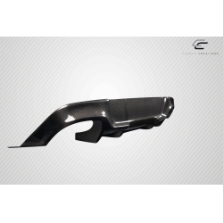 2010-2016 Hyundai Genesis Coupe Carbon Creations Twins Rear Diffuser - 1 Piece image - 4