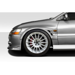 2003-2006 Mitsubishi Lancer Evolution 8 9 Duraflex Cyber Front Fender Flares - 2 Pieces image - 1