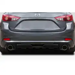 2017-2018 Mazda 3 5dr Hatchback MKS Rear Diffuser - 1 Piece image - 3
