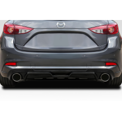 2017-2018 Mazda 3 5dr Hatchback Duraflex MKS Rear Diffuser - 1 Piece image - 1