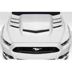 2015-2017 Ford Mustang Interceptor Hood - 1 Piece image - 1