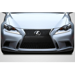 2014-2020 Lexus IS Series IS250 IS350 Carbon Creations Hyper Front Lip Spoiler Air Dam - 1 Piece image - 1
