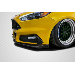 2015-2018 Ford Focus ST Carbon Creations Streetline Front Lip Spoiler Air Dam - 2 Pieces image - 1