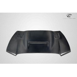 2011-2014 Dodge Charger Carbon Creations Hellcat Redeye Look hood - 1 Piece image - 2