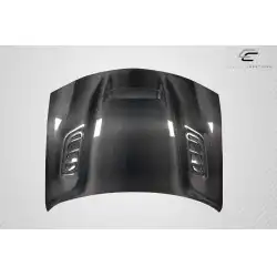 2006-2010 Dodge Charger Hellcat Redeye Look hood - 1 Piece image - 5
