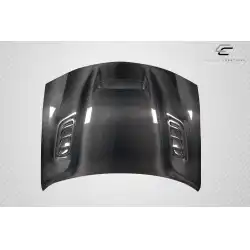 2006-2010 Dodge Charger Hellcat Redeye Look hood - 1 Piece image - 10