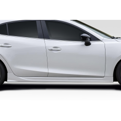 2014-2018 Mazda 3 Duraflex HP Wave Side Skirts  -2 Piece image - 1