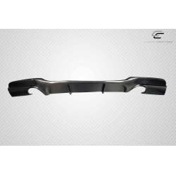 2008-2013 BMW M3 E90 E92 E93 Carbon Creations Novarix Rear Diffuser - 1 Piece image - 2