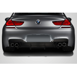 2011-2019 BMW 6 Series F06 F12 F13 Carbon Creations Sceptre Rear Diffuser - 3 Pieces image - 1