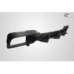2011-2019 BMW 6 Series F06 F12 F13 Carbon Creations Sceptre Rear Diffuser - 3 Pieces image - 4