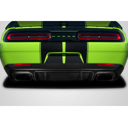 2015-2023 Dodge Challenger Carbon Creations Patriot Rear Diffuser - 1 Piece image - 1