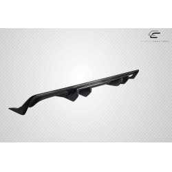 2015-2023 Dodge Challenger Carbon Creations Patriot Rear Diffuser - 1 Piece image - 5