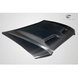 2011-2014 Dodge Charger Carbon Creations Redeye Look Hood - 1 Piece image - 4