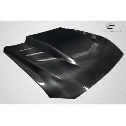 2018-2023 Ford Mustang Interceptor Hood - 1 Piece image - 4