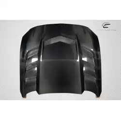 2018-2023 Ford Mustang Interceptor Hood - 1 Piece image - 5