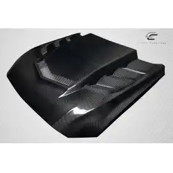 2018-2023 Ford Mustang Interceptor Hood - 1 Piece image - 6