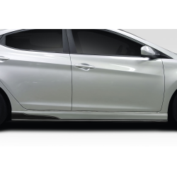 2011-2013 Hyundai Elantra Duraflex SQR Side Skirts -2 Piece image - 1