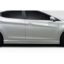 2011-2013 Hyundai Elantra Duraflex SQR Side Skirts -2 Piece image - 3