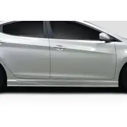 2011-2013 Hyundai Elantra SQR Side Skirts -2 Piece image - 6