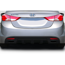 2011-2013 Hyundai Elantra Duraflex SQR Rear Diffuser - 1 Piece image - 1