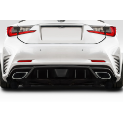 2015-2022 Lexus RC-F Duraflex Downforce Aero Rear Diffuser - 1 Piece image - 1