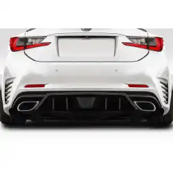 2015-2022 Lexus RC-F Downforce Aero Rear Diffuser - 1 Piece image - 1