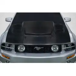 2005-2009 Ford Mustang Interceptor Hood - 1 Piece image - 1