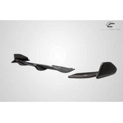 2014-2018 BMW X5 F15 Carbon Creations M Performance Aero Rear Diffuser - 3 Pieces image - 4