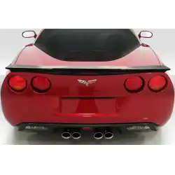 2005-2013 Chevrolet Corvette C6 Flow Wave Rear Wing Spoiler - 1 Piece image - 1