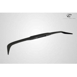 2005-2013 Chevrolet Corvette C6 Carbon Creations Flow Wave Rear Wing Spoiler - 1 Piece image - 6