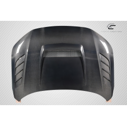 2022-2025 Honda Civic Carbon Creations Suzuka Hood - 1 Piece image - 5