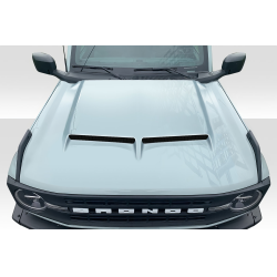 2021-2023 Ford Bronco Duraflex GT500 Hood - 1 Piece image - 1
