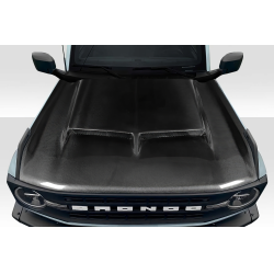 2021-2023 Ford Bronco Carbon Creations GT500 Hood - 1 Piece image - 1