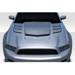 2013-2014 Ford Mustang Duraflex Interceptor Hood - 1 Piece image - 1