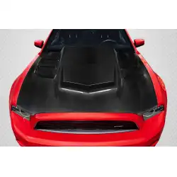2013-2014 Ford Mustang Interceptor Hood - 1 Piece image - 1
