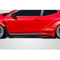 2019-2022 Hyundai Veloster N Carbon Creations Aerotune Side Skirt Rocker Panels - 2 Pieces image - 1