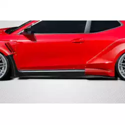 2019-2022 Hyundai Veloster N Aerotune Side Skirt Rocker Panels - 2 Pieces (S) image - 1