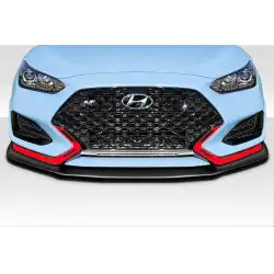 2019-2023 Hyundai Veloster N Aerotune Front Lip Spoiler Air Dam - 1 Piece image - 1