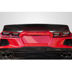 2020-2025 Chevrolet Corvette C8 Carbon Creations Duckbill Rear Wing Spoiler - 1 Piece image - 1