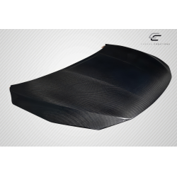 2017-2019 Nissan Sentra Carbon Creations OEM Look Hood - 1 Piece image - 4