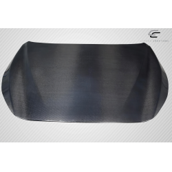 2014-2023 Infiniti Q50 Carbon Creations OEM Look Hood - 1 Piece image - 2
