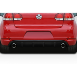 2010-2014 Volkswagen Golf GTI Duraflex Krone Rear Diffuser - 1 Piece image - 1