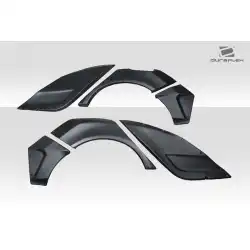 2016-2021 Honda Civic HB Speedster Widebody Rear Fender Flares - 6 Pieces image - 3